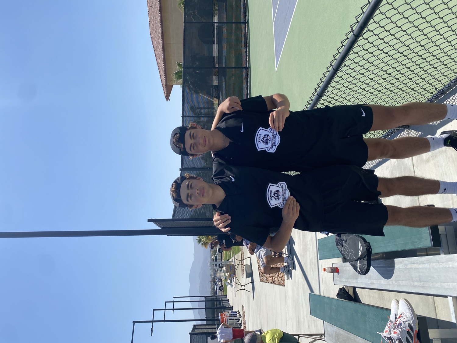 Kenan Riz CIF Individual Doubles Champion